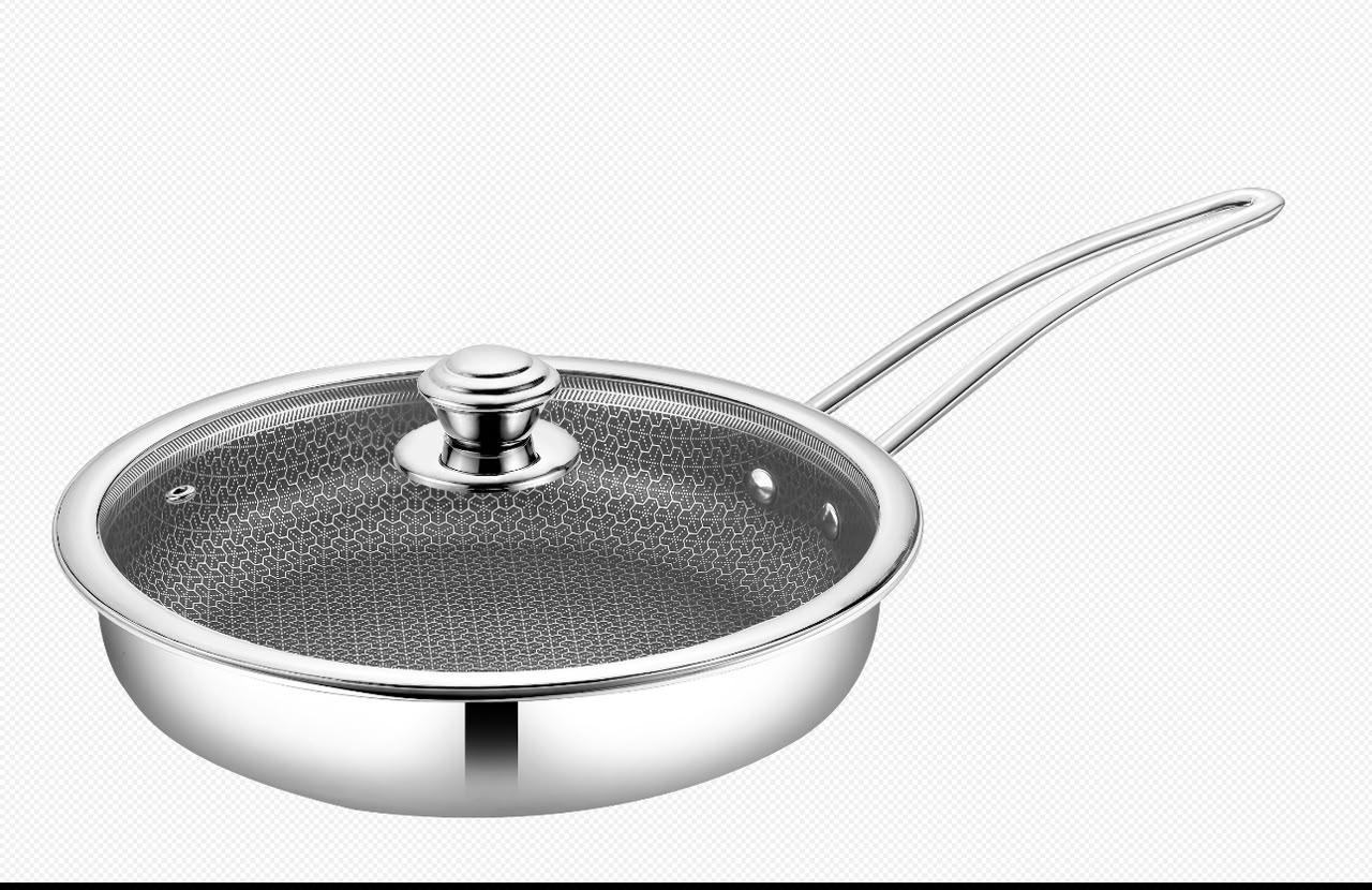 Honeycomb Fry Pan — Premium Cast