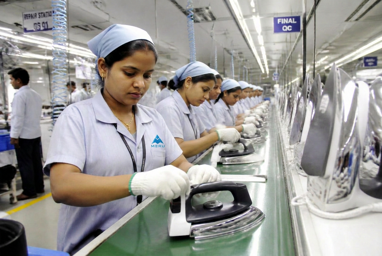 Modern home appliance manufacturing facility